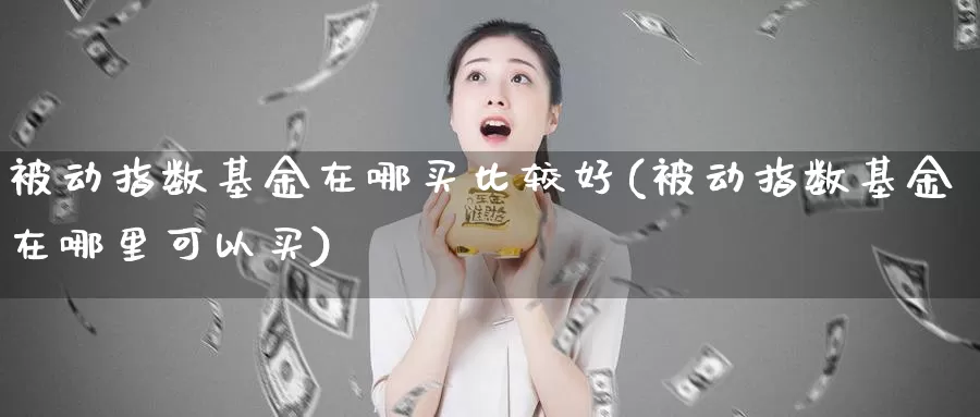 被动指数基金在哪买比较好(被动指数基金在哪里可以买)_https://www.qddrjgnsk.com_股市频道_第1张