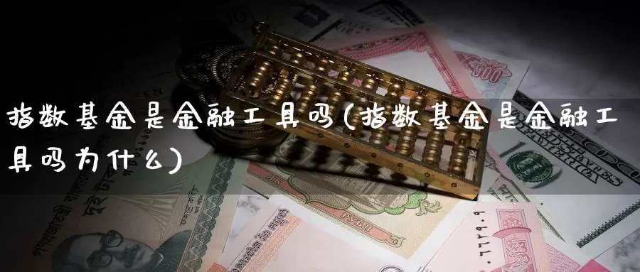 指数基金是金融工具吗(指数基金是金融工具吗为什么)_https://www.qddrjgnsk.com_股市频道_第1张