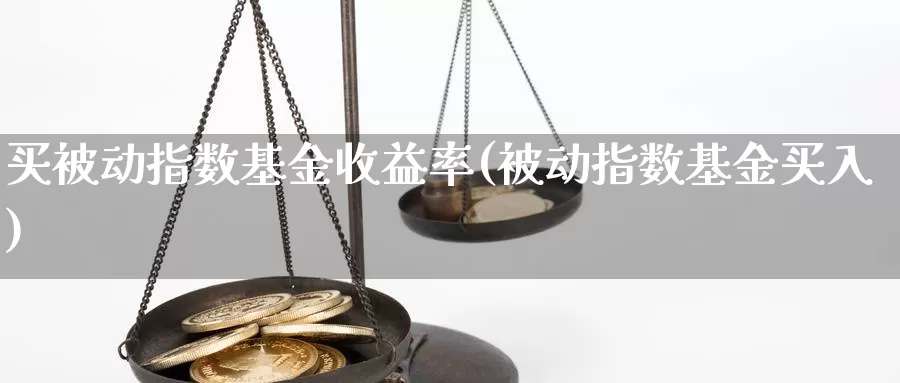 买被动指数基金收益率(被动指数基金买入)_https://www.qddrjgnsk.com_股市频道_第1张