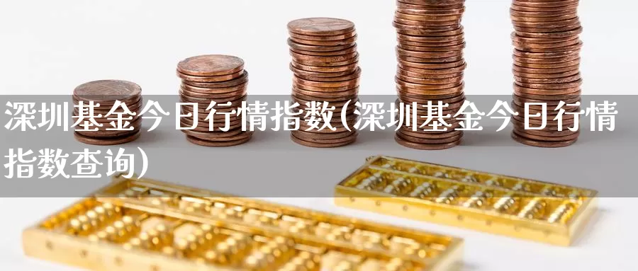 深圳基金今日行情指数(深圳基金今日行情指数查询)_https://www.qddrjgnsk.com_股市频道_第1张